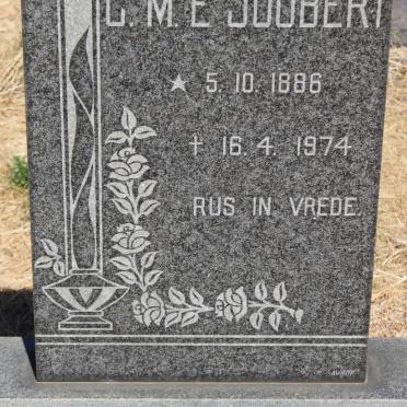 JOUBERT C.M.E. 1886-1974