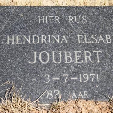 JOUBERT Hendrina Elsabe -1971