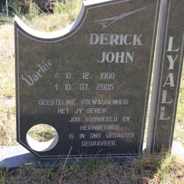 LYALL Derick John 1966-2005