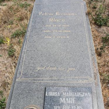 MARÉ Petrus Hermanus 1908-1966