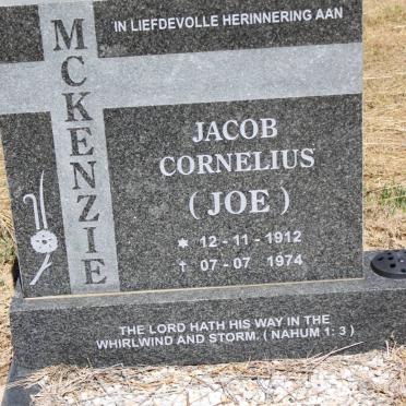 MCKENZIE Jacob Cornelius 1912-1974