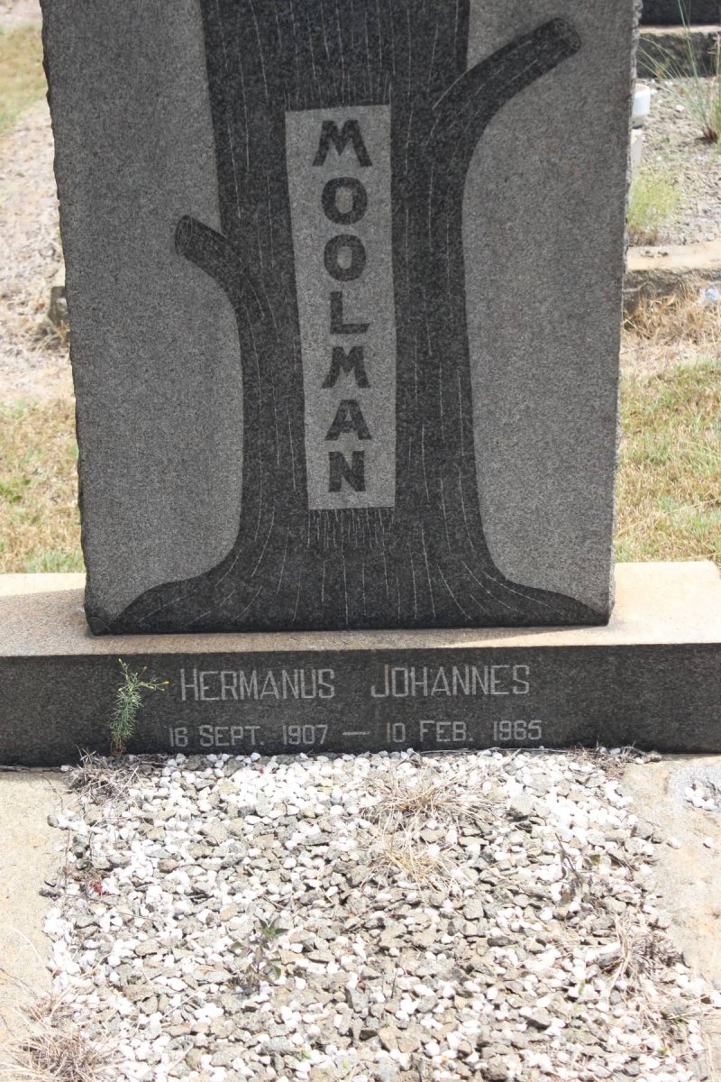MOOLMAN Hermanus Johannes 1907-1965