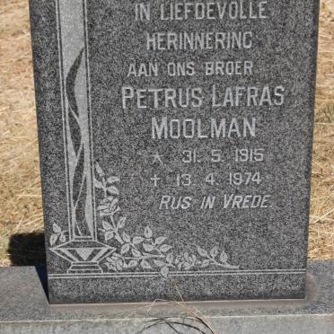 MOOLMAN Petrus Lafras 1915-1974