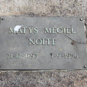 NOLTE Matys Megiel 1893-1956