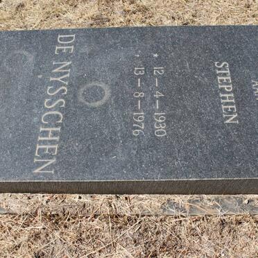 NYSSCHEN Stephen, de 1930-1976