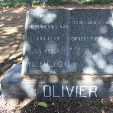 OLIVIER Willem J.C.U.1960-1980