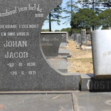 OOSTHUIZEN Johan Jacob 1936-1971