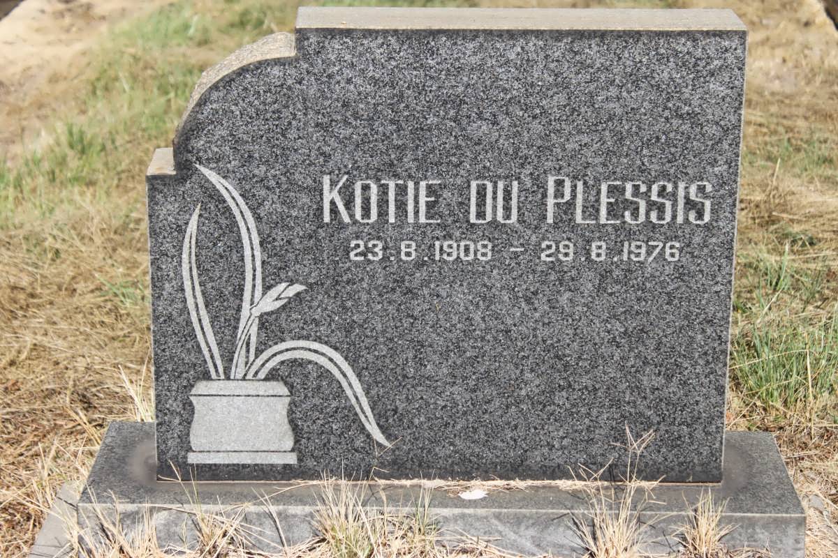 PLESSIS Kotie, du 1908-1976