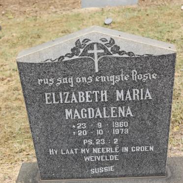 PREEZ Elizabeth Maria Magdalena, du 1960-1978