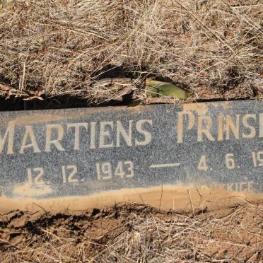 PRINSLOO Martiens 1943-1979