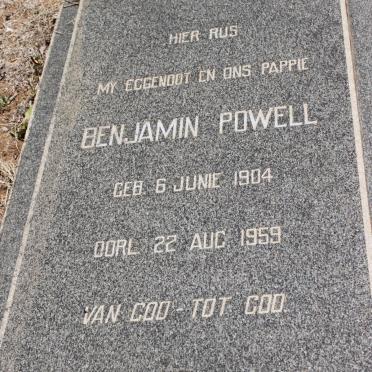 POWELL Benjamin 1904-1959