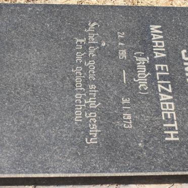 SMIT Maria Elizabeth 1915-1973