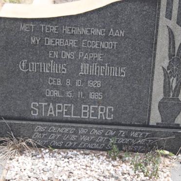 STAPELBERG Cornelius Wilhelmus 1928-1965