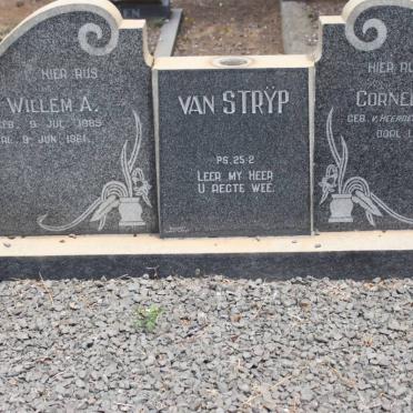 STRYP Willem A., van 1889-1961 &amp; Cornelia L.H. V. HEERDEN 1898-1969