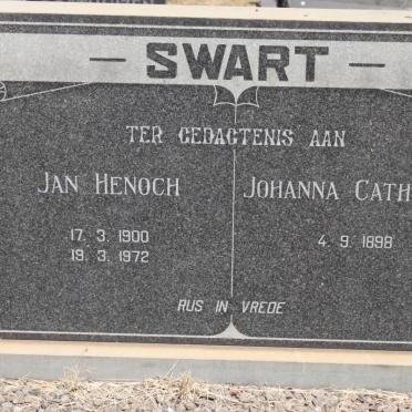 SWART Jan Henoch 1900-1972 &amp; Johanna Catharina 1898-