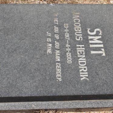 SMIT Jacobus Hendrik 1917-2000