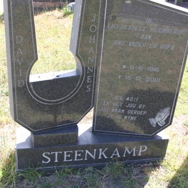 STEENKAMP David Johannes 1916-2001