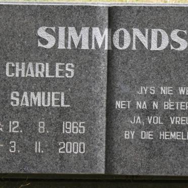 SIMMONDS Charles Samuel 1965-2000