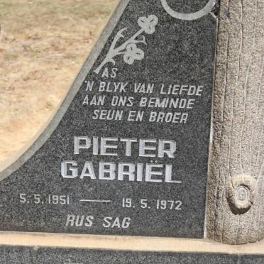 TOSEN Pieter Gabriel 1951-1972