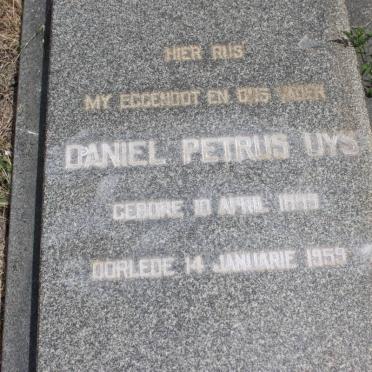 UYS Daniel Petrus 1895-1959