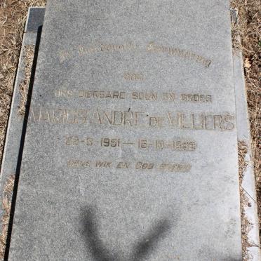 VILLIERS Marius Andre, de 1951-1968