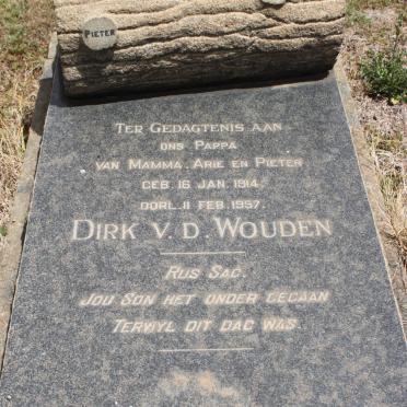 WOUDEN Dirk, v.d. 1914-1957