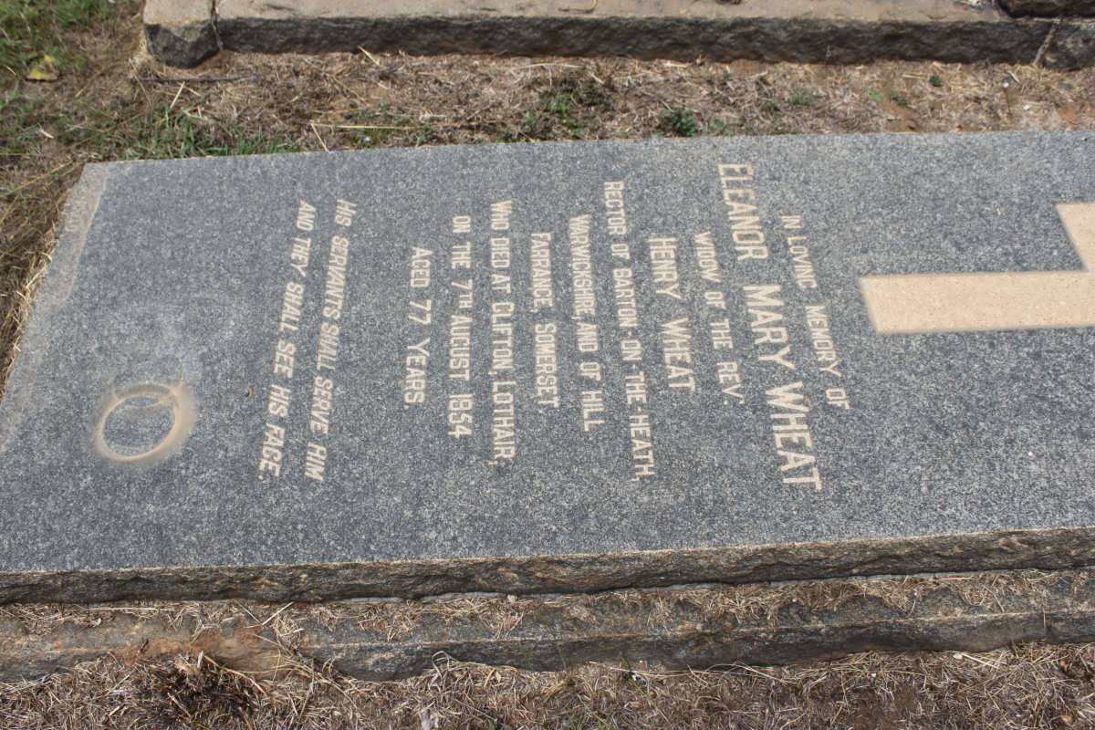 WHEAT Eleanor Mary -1954