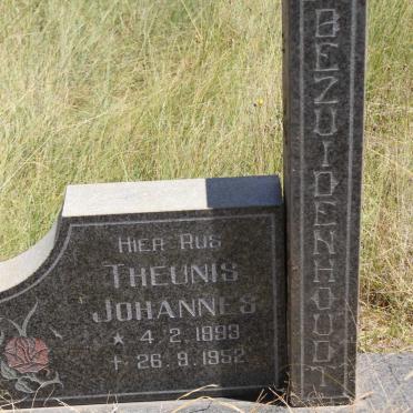 BEZUIDENHOUT Theunis Johannes 1893-1952