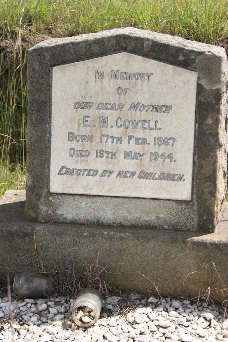 COWELL E.M. 1867-1944