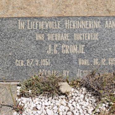 CRONJE J.C. 1951-1951