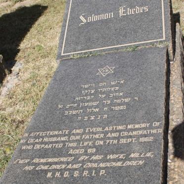 EBEDES Solomon -1962