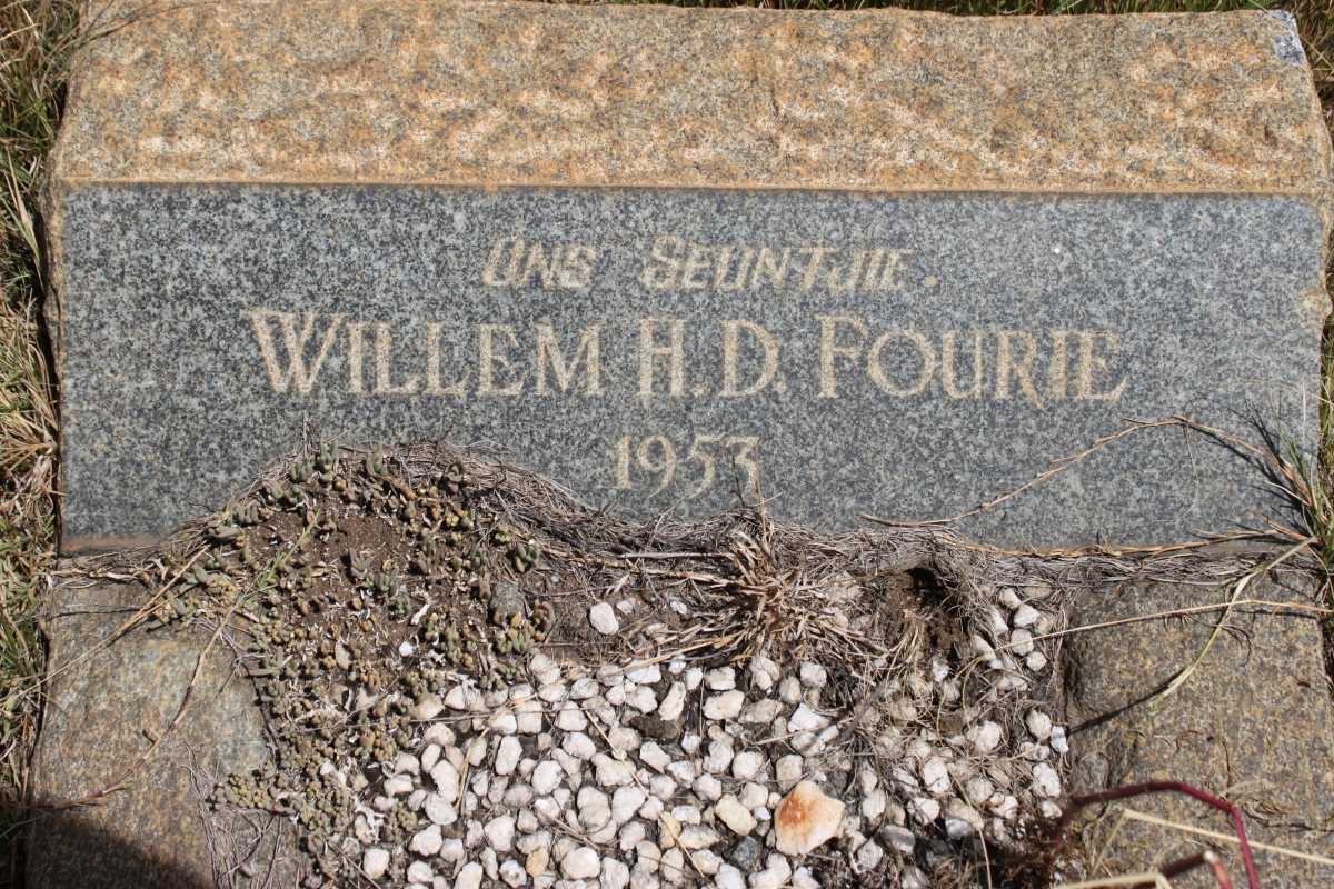 FOURIE Willem H.D. -1953