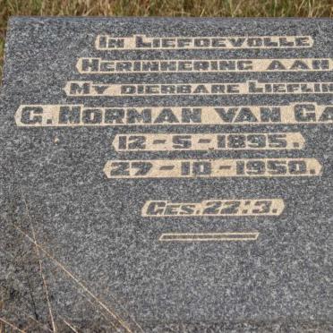 GASS G. Norman, van 1895-1950