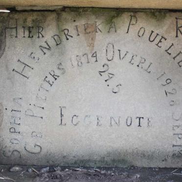 MUNNIK Sophia Hendrieka Poueliena geb PIETERS 1874-1928