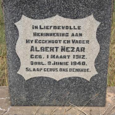 NEZAR Albert 1912-1940