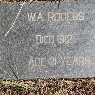 ROGERS W.A.  -1912