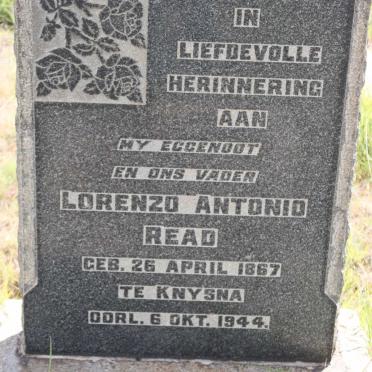 READ Lorenzo Antonio 1867-1944