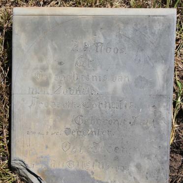 ROOS Frederik Cornelis 1890-1891