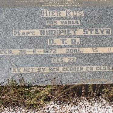 STEYN Rooipiet 1872-1954