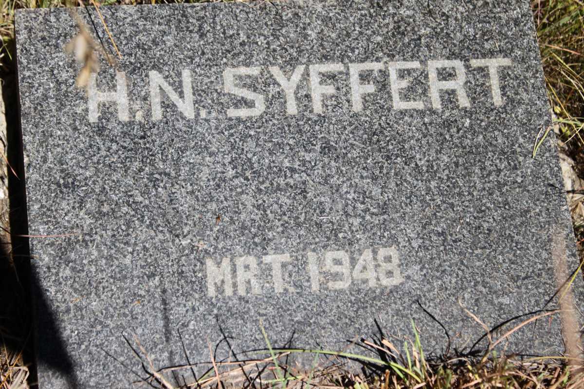 SYFFERT H.N. 1948