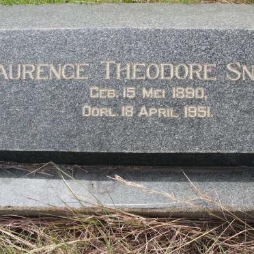 SNYMAN Laurence Theodore 1890-1951