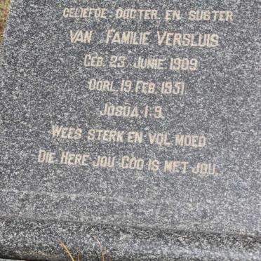 VERSLUIS Max 1909-1951