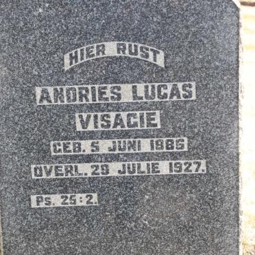 VISAGIE Andries Lucas 1886-1927