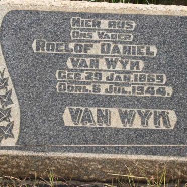 WYK Roelof Daniel, van 1869-1944