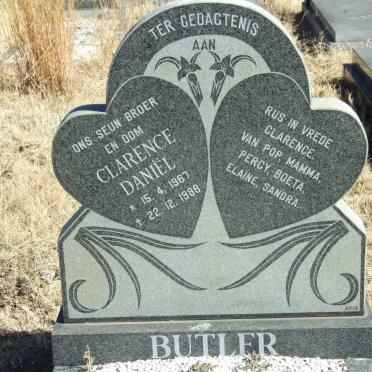 BUTLER Clarence Daniel 1967-1988