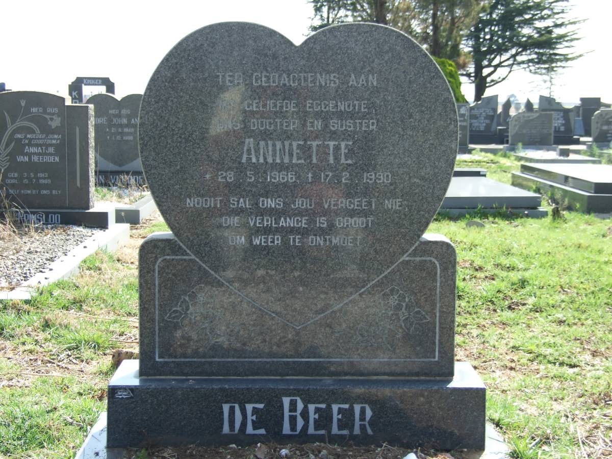 BEER Annette, de 1966-1990