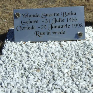 BOTHA Yolanda Suzette 1966-1998