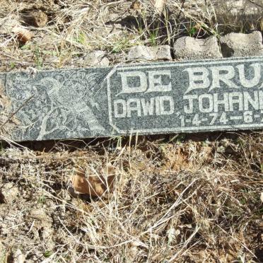 BRUIN Dawid Johannes, de 1974-1992