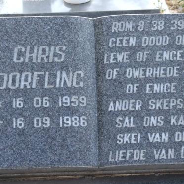 DORFLING Chris 1959-1986
