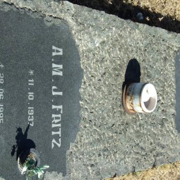 FRITZ J.T.D. 1930-1993 &amp; A.M.J. 1937-1995